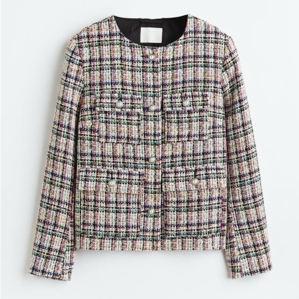 NWT Boucle Tweed jacket - Picture 4 of 16